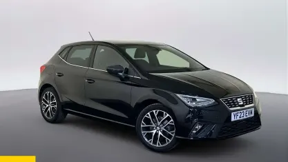 Used Seat Ibiza XCELLENCE Lux 110 HP (80 kW) 2023 Black Hatchback