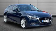 Blue Used 2017 Mazda 3 Inclusive Hatchback | £8,290 (Fair price)