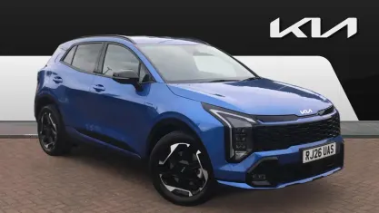 Used Kia Sportage GT-Line 150 HP (110 kW) 2026 Blue SUV
