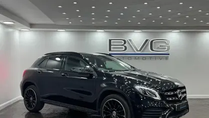 Used Mercedes GLA220 AMG Line Premium 177 HP (130 kW) 2018 Black SUV