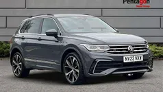 Grey Used 2022 VW Tiguan R-line SUV | £22,474 (Fair price)