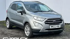 Silver Used 2022 Ford Ecosport Titanium SUV | £10,958 (Fair price)
