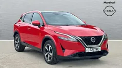 Red Used 2021 Nissan Qashqai N-Connecta SUV | £17,623 (Fair price)