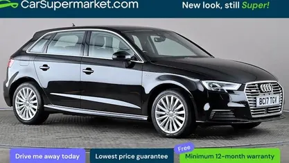 Used Audi A3 e-tron Premium 150 HP (110 kW) 2017 Black Hatchback