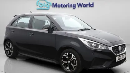 Used MG MG3 Excite 106 HP (77 kW) 2023 Black Hatchback