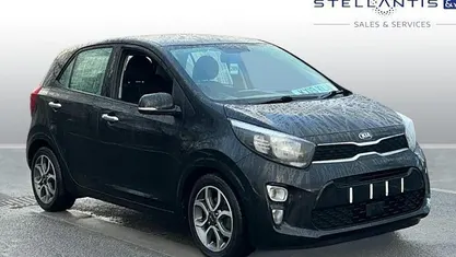 Used Kia Picanto 84 HP (61 kW) 2019 Blue Hatchback