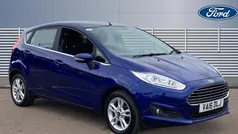 Blue Used 2016 Ford Fiesta Zetec Hatchback | £6,124 (Fair price)