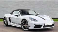 Ice grey Used 2024 Porsche Boxster Edition Cabriolet | £59,980 (Fair price)