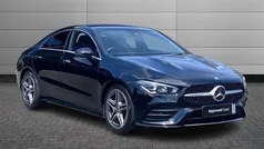 Cosmos black Used 2021 Mercedes CLA180 AMG Line Premium Sedan | £22,952 (Fair price)