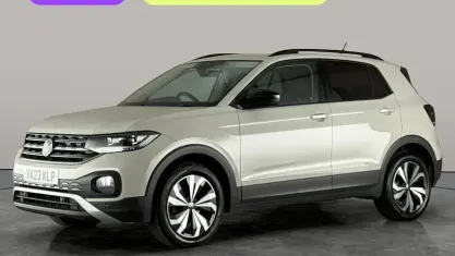 Used VW T-Cross Black Edition 95 HP (69 kW) 2023 Grey SUV