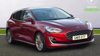 Red Used 2019 Ford Focus Vignale Hatchback | £16,099 (Fair price)
