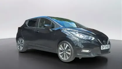 Used Nissan Micra S 92 HP (67 kW) 2022 Black Hatchback