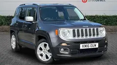Grey Used 2016 Jeep Renegade Limited SUV | £10,088 (Fair price)