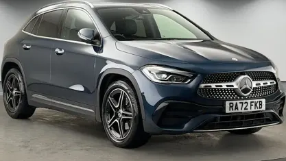 Used Mercedes GLA200 AMG Line Premium 163 HP (119 kW) 2022 Blue SUV