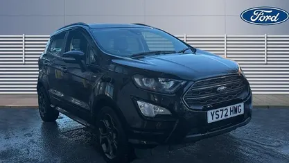 Black Used 2022 Ford Ecosport ST-Line SUV | £11,387 (Fair price)