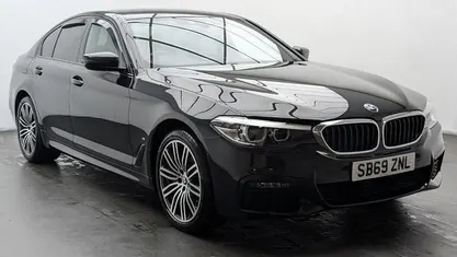 Black Used 2020 BMW 530e M Sport Sedan | £18,350 (Fair price)