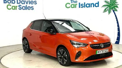 Used Vauxhall Corsa-e Elite 100 kW (136 HP) 2020 Orange Hatchback