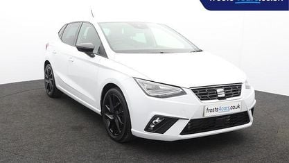 Używany Seat Ibiza FR 110 KM (80 kW) 2023 Biały Hatchback