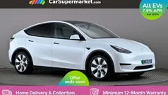 White Used 2022 Tesla Model Y Long Range SUV | £28,697 (Fair price)