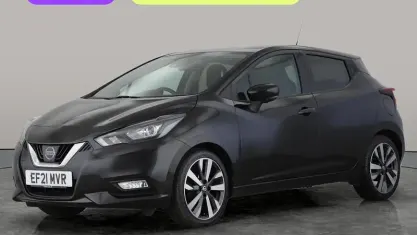 Used Nissan Micra Tekna 92 HP (67 kW) 2021 Black Hatchback