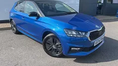 Race blue metallic black magic pearl effect Used 2025 Skoda Fabia Colour Edition Hatchback | £17,480 (Fair price)