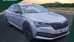 Silver Used 2021 Skoda Superb SportlinePlus Hatchback | £17,950 (Good price)