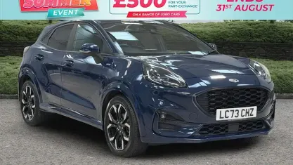 Used Ford Puma ST-Line X 125 HP (91 kW) 2023 Blue SUV