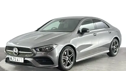 Used Mercedes CLA220 AMG line 190 HP (139 kW) 2023 Grey Coupe
