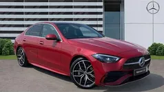 Red Used 2024 Mercedes C200 AMG Line Premium Plus Sedan | £38,522