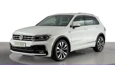 White Used 2019 VW Tiguan R-line SUV | £20,560 (Fair price)