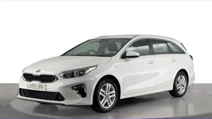 Used Kia Ceed Sportswagon 120 HP (88 kW) 2019 White Estate