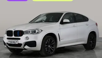 Used BMW X6 M Sport 258 HP (189 kW) 2018 White SUV