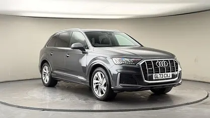 Used Audi Q7 Black Edition 231 HP (169 kW) 2023 Daytona gray pearl effect/daytona gray pearl effec SUV