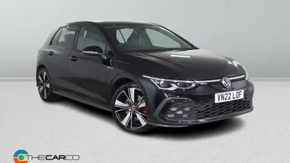 Used VW Golf VIII GTD 200 HP (147 kW) 2022 Black Hatchback