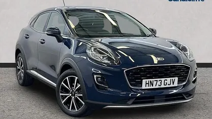 Used Ford Puma Titanium 125 HP (91 kW) 2023 Blue SUV