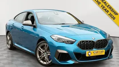 Used BMW M235 306 HP (225 kW) 2020 Blue Coupe