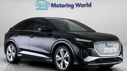 Used Audi Q4 Sportback e-tron S-Line 150 kW (204 HP) 2023 Black SUV