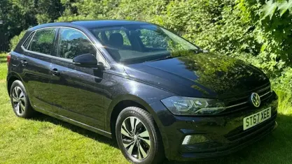 Used VW Polo SE 65 HP (47 kW) 2018 Black Hatchback