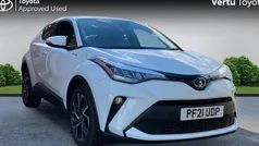 White Used 2021 Toyota C-HR Design SUV | £18,981 (Fair price)