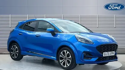 Used Ford Puma ST-Line 155 HP (114 kW) 2020 Blue SUV