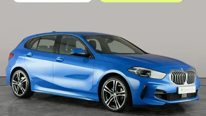 Used BMW 118 M Sport 136 HP (100 kW) 2022 Blue Hatchback