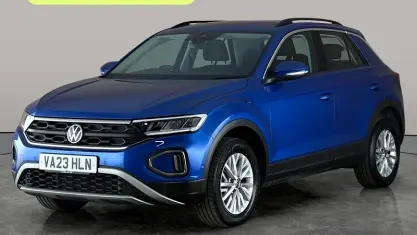 Used VW T-Roc Life 116 HP (85 kW) 2023 Blue SUV