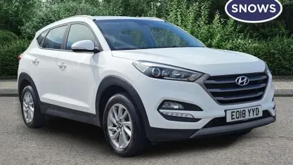 Used Hyundai Tucson SE 177 HP (130 kW) 2018 White SUV