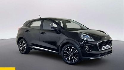 Usado Ford Puma Titanium 125 CV (91 kW) 2022 Negro SUV