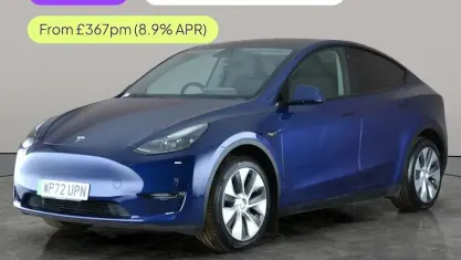 Used Tesla Model Y Long Range AWD 378 kW (514 HP) 2022 Blue SUV