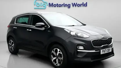 Used Kia Sportage 136 HP (100 kW) 2021 Black SUV