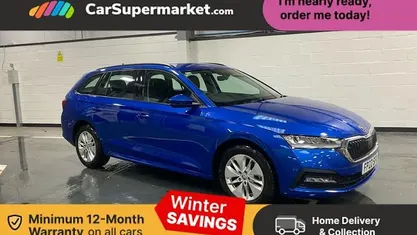 Blue Used 2022 Skoda Octavia SE Technology Estate | £15,697 (Fair price)
