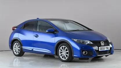 Used Honda Civic SR 120 HP (88 kW) 2016 Blue Hatchback