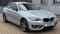 Silver Used 2014 BMW 220 Sport Line Coupe | £7,500 (Fair price)