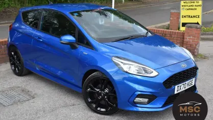 Used Ford Fiesta ST-Line X 125 HP (91 kW) 2020 Blue Hatchback